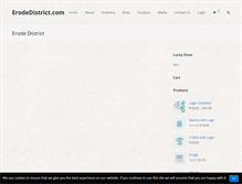 Tablet Screenshot of erodedistrict.com